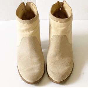 Sand beige bootie for fall size 8 US / 39 EU